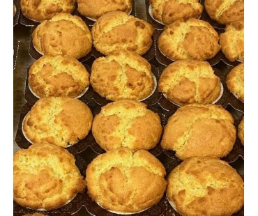 Low Carb Cornmeal Muffins - Fresh Baked